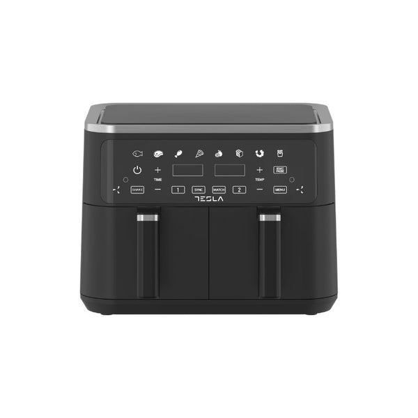 Tesla Air Fryer, Capacity 4.5L+4.5L, Power 2400W